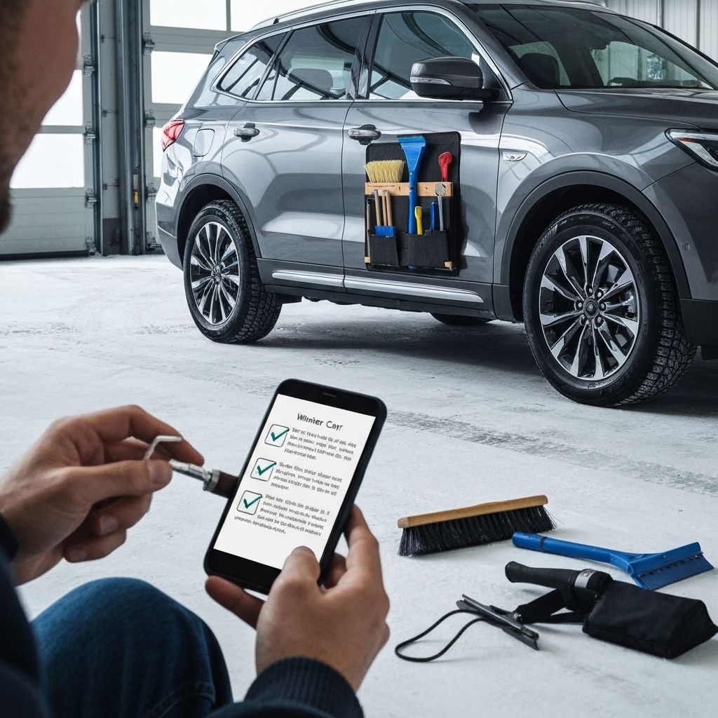 Cum să îți pregătești mașina pentru iarnă